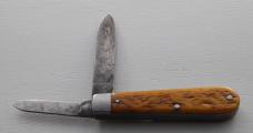 Voos In Excellent Condition With Brown Jigged Bone Covers 3 1/2" Long (684)