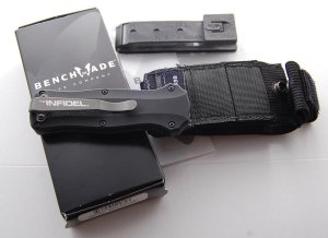 Benchmade Model 3350BK Infidel OTF Auto In Mint Condition (696)