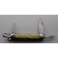 Camillus Unofficial Scout Pocket Knife In Very Good Condition With Pearl Synthetic Covers 705