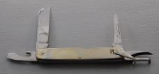 Empire Unofficial Scout Pocket Knife In Near Mint Condition With Metal Covers (719)