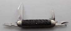 New York Knife Co. Unofficial Scout Knife In Very Good Condition, Rare Buffalo Bill Model (727)