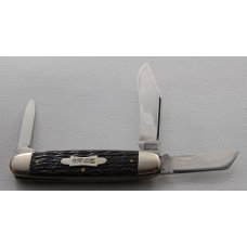 Kutmaster Unofficial Scout Pocket Knife In Excellent Condition With Brown Jigged Bone Covers (753)