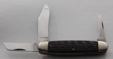 Kutmaster Unofficial Scout Pocket Knife In Excellent Condition With Brown  Jigged Bone Covers (753)