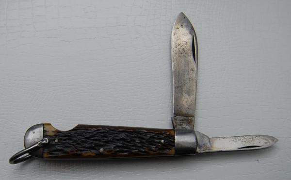 Camillus In Good Condition With Brown Bone Covers 3 3/8