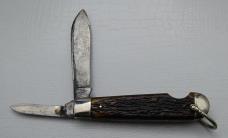 Camillus In Good Condition With Brown Bone Covers 3 3/8
