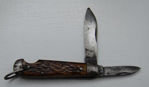 Imperial In Good Condition With Brown Bone Covers 3 3/8