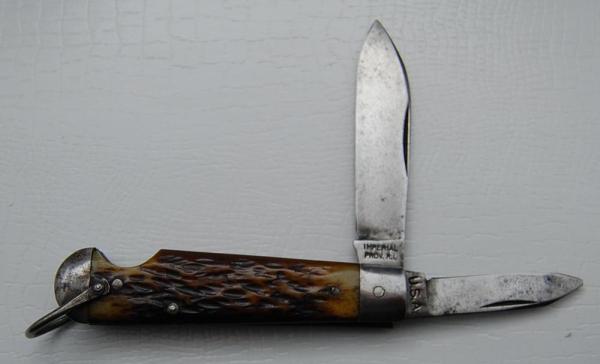 Imperial In Very Good Condition With Brown Bone Covers 3 3/8