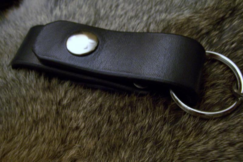 Custom Leather Heavy Duty Belt key Holder