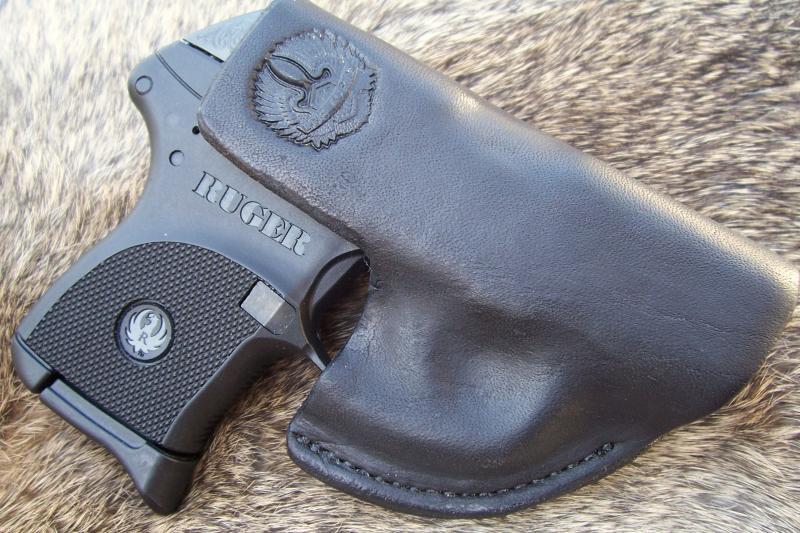 Handmade Leather Pocket Holster Taurus TCP,Keltec P3AT,Ruger LCP,Sig