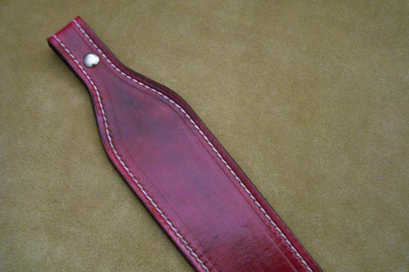 Custom Leather Rifle Sling / Shotgun Sling Suede lining
