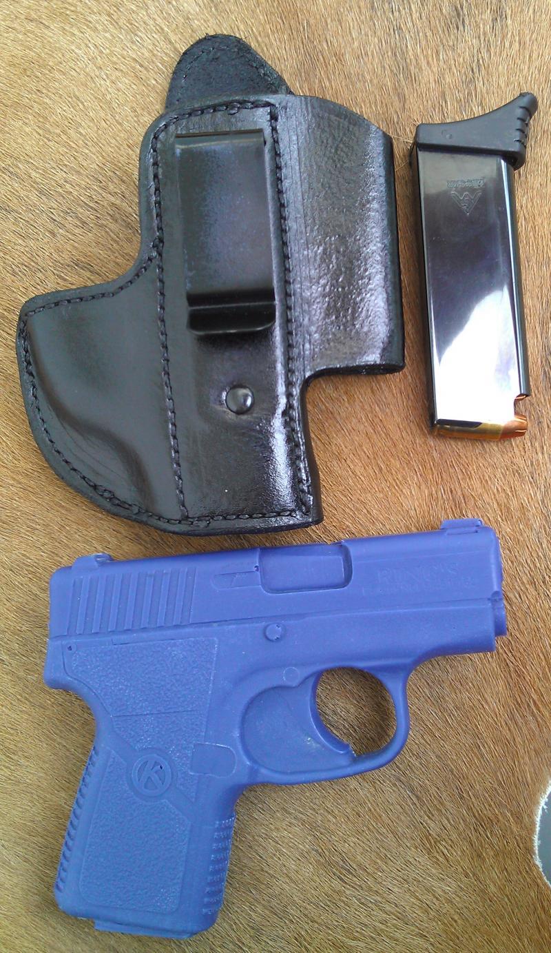 Custom Leather (IWB) Holster Magazine Pouch ,P3AT,Khar,P238
