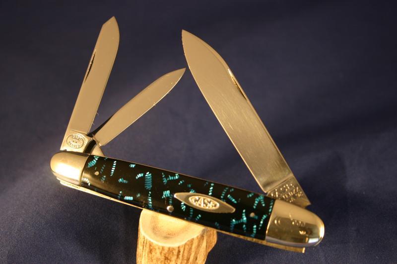 CASE CLASSIC KNIFE, 73091. TURQUOISE ORE, MINT, 78
