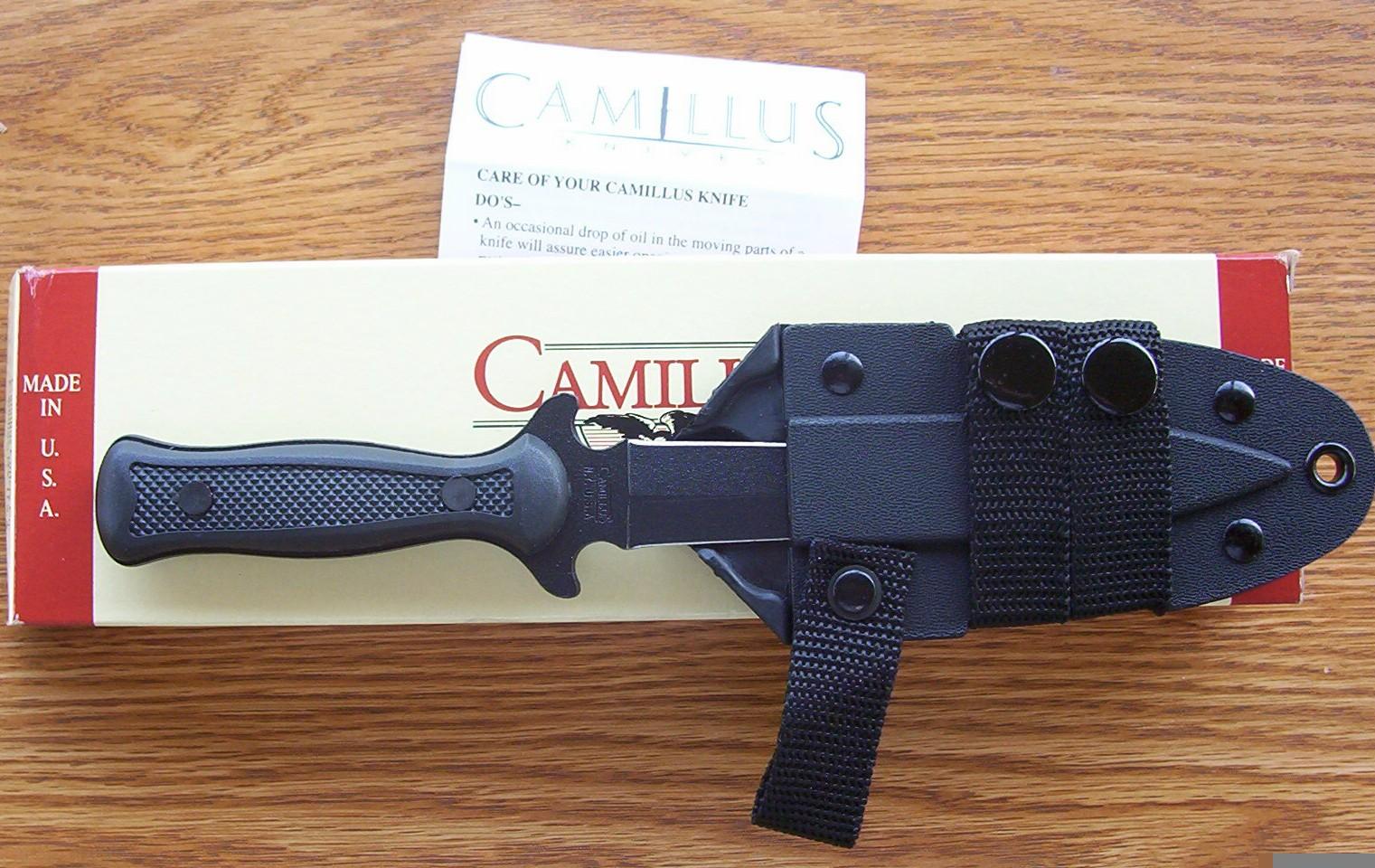 CAMILLUS BOOT KNIFE CP75K U.S.A. NIB NOS