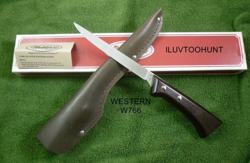 Western Camillus USA Fillet Knife,W766 NIB