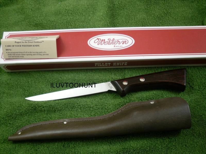 Western Camillus USA Fillet Knife,W766 NIB