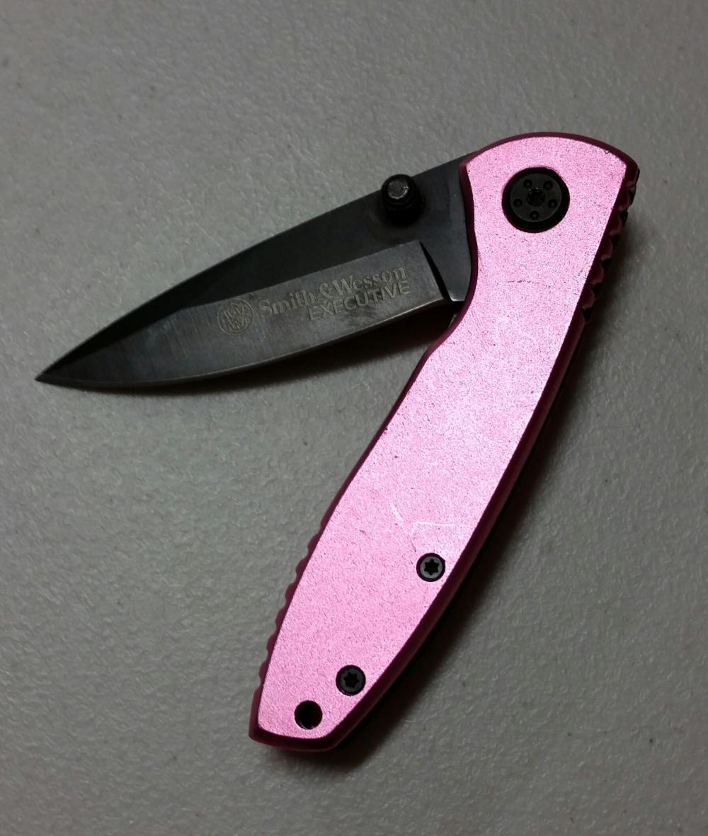 S & W Pink Executive Liner Lock