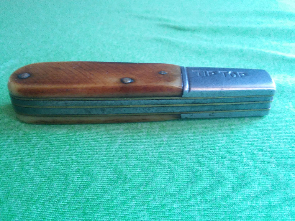 Camillus Tip Top Barlow No.11 no line marking Brown Bone Handles