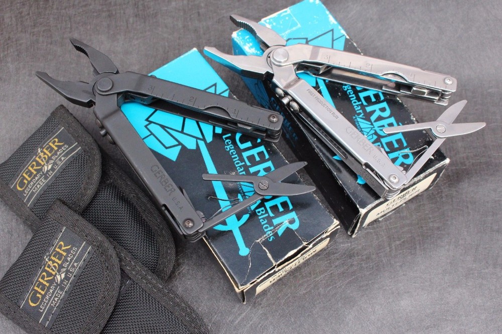 Rare Vintage Gerber MultiPlier *First 1st Production Run* & *Black