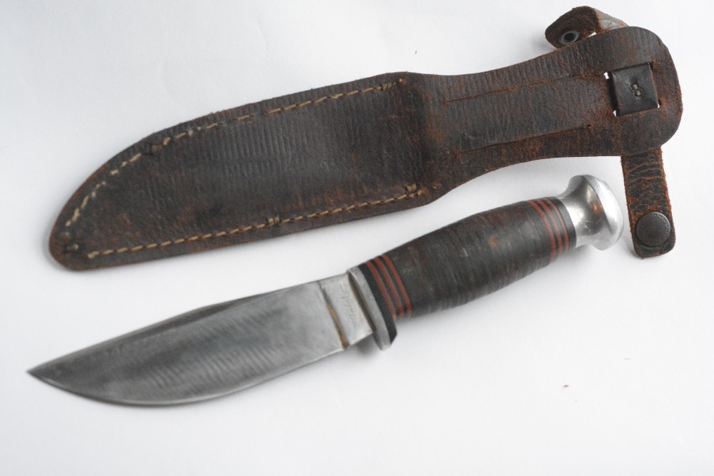 KINFOLKS K380 VINTAGE FIXED BLADE KNIFE