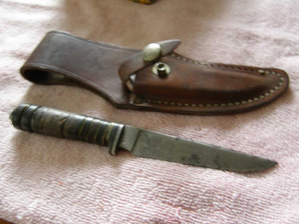Vintage Case Tested Xx Fixed Blade Knife