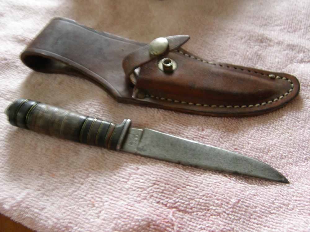 Vintage Case Tested Xx Fixed Blade Knife