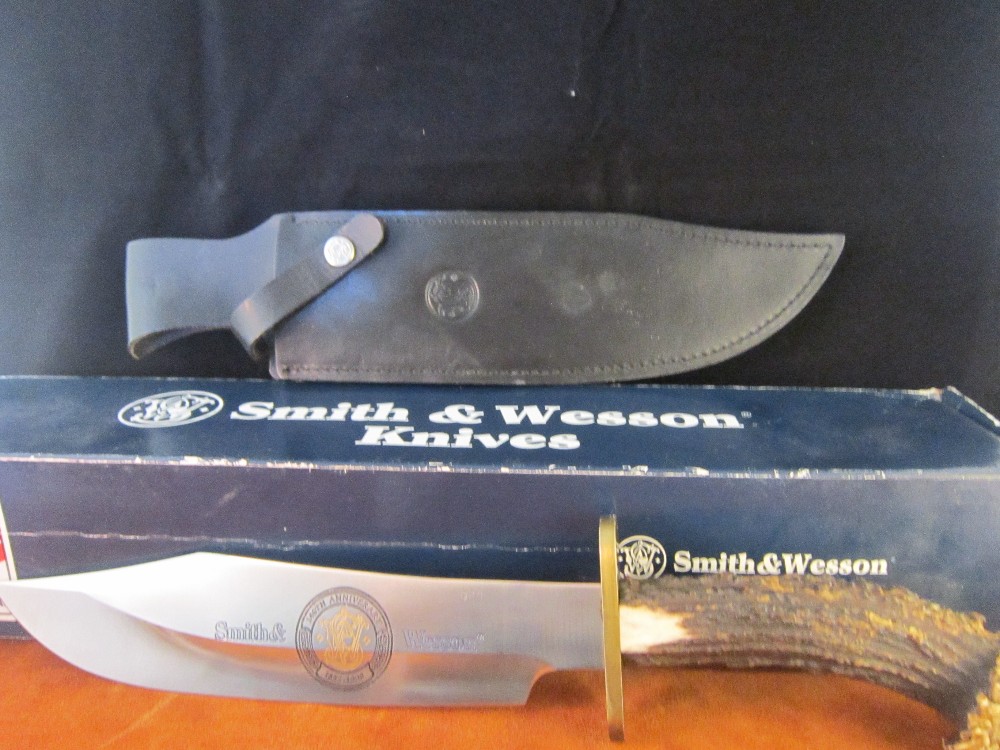 1998 Smith & Wesson 146th Anniversary Bowie Knife Made in USA Number 24
