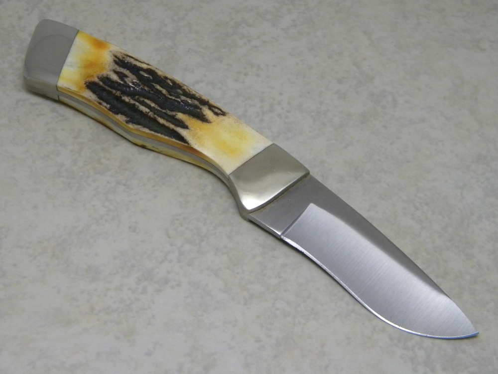 Bear MGC USA 580 Pattern Stag 1994 NKCA Club Fixed Blade Bear MGC USA 580 Pattern Stag 1994 NKCA Club Fixed Blade