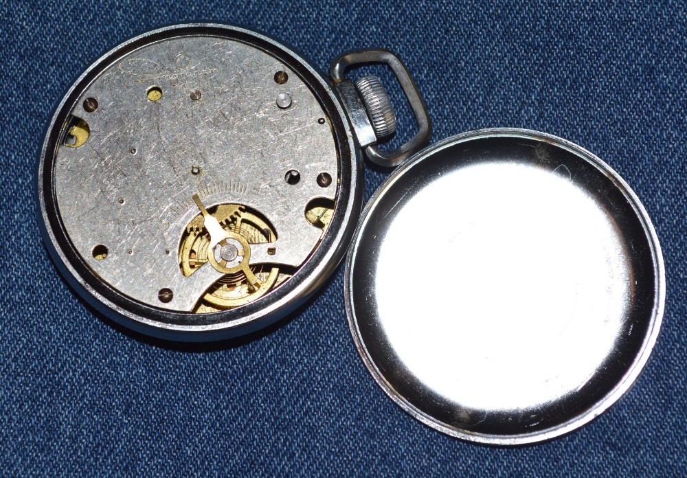 Ingraham Autocrat pocket watch 1962