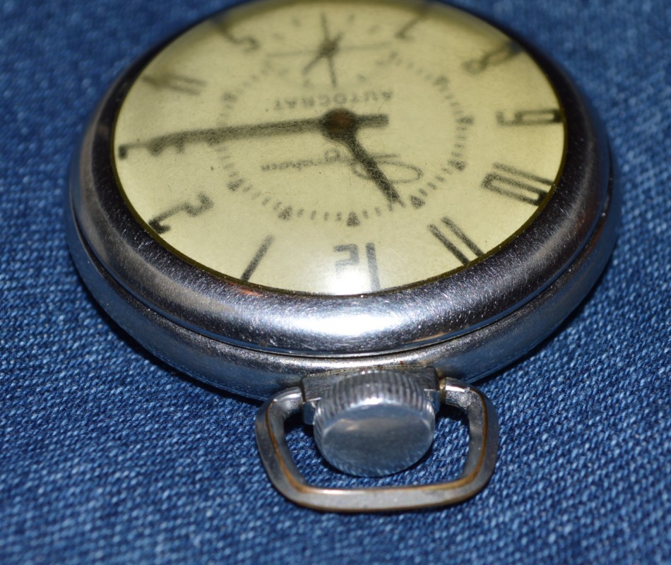 Ingraham pocket watch hotsell how to open