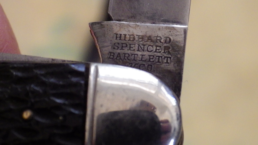 Hibbard Spencer Bartlett & Co Scout Knife
