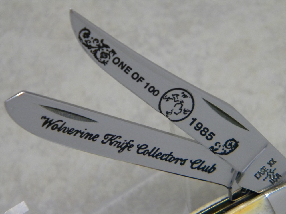 Case XX SS USA 1985 2nd Cut Stag 5207 SP SS Mini Trapper Knife