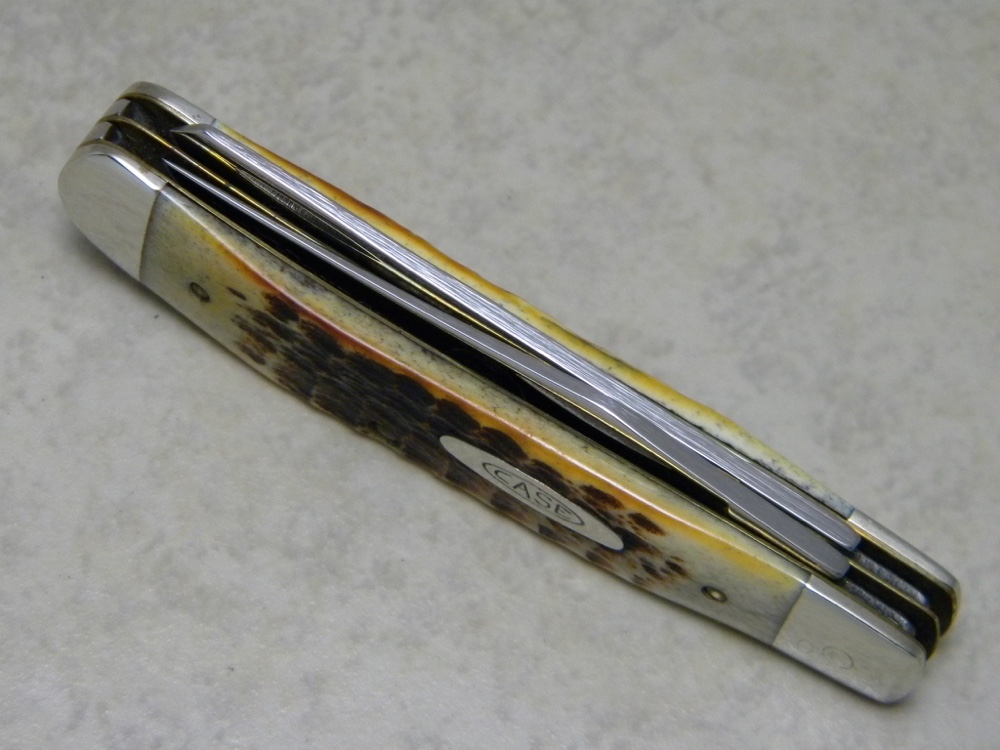 Case XX SS USA 1985 2nd Cut Stag 5207 SP SS Mini Trapper Knife