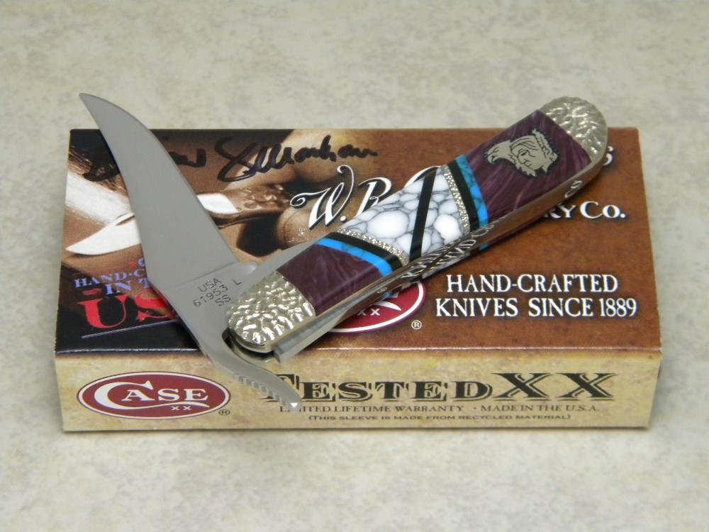 Case XX USA 2-Dot Custom Brian Yellowhorse 61953 L SS