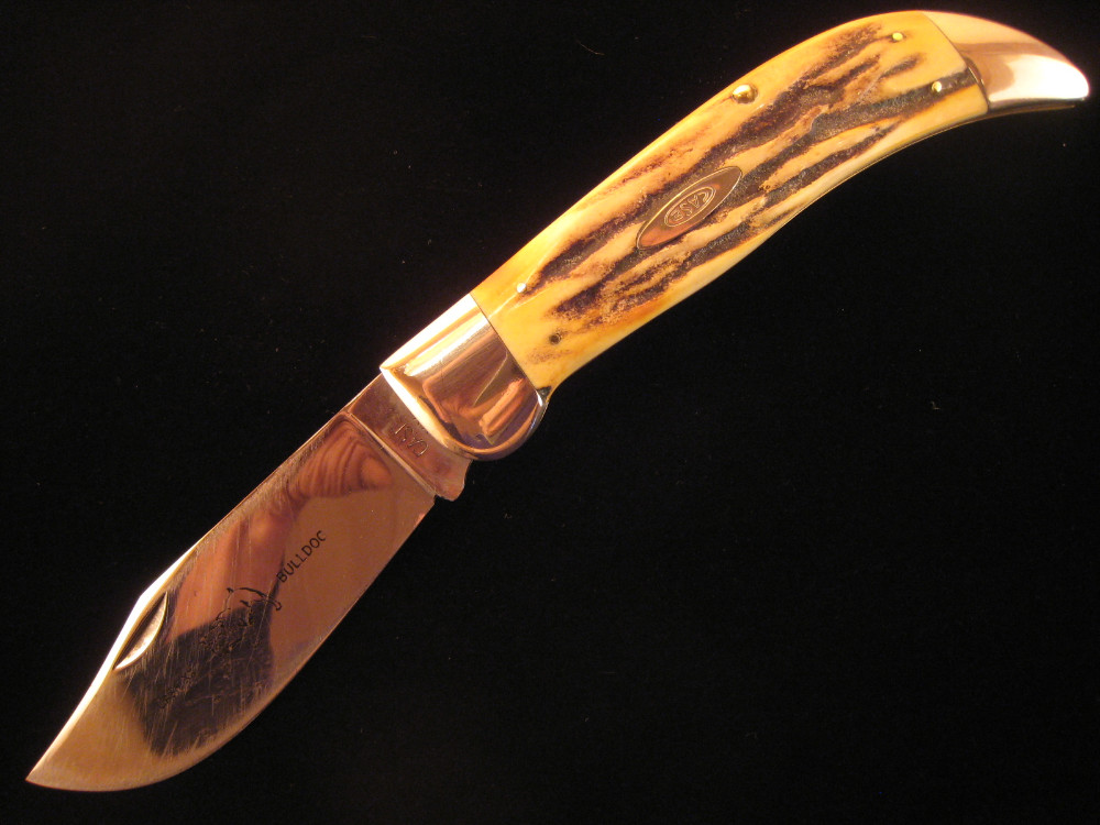 CASE XX 5172 STAG BULLDOG CLASP KNIFE 1940’s OLD VINTAGE KNIVES CASE XX 5172 STAG BULLDOG CLASP KNIFE 1940’s OLD VINTAGE KNIVES