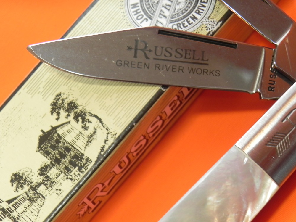 Russell (Green River Works) Barlow Pocket Knife w/ Great Mother of