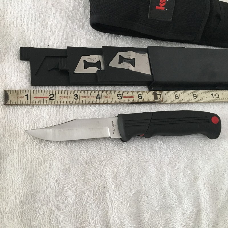 Kershaw Changer Survival Knife Kit Excellent camping knife set.