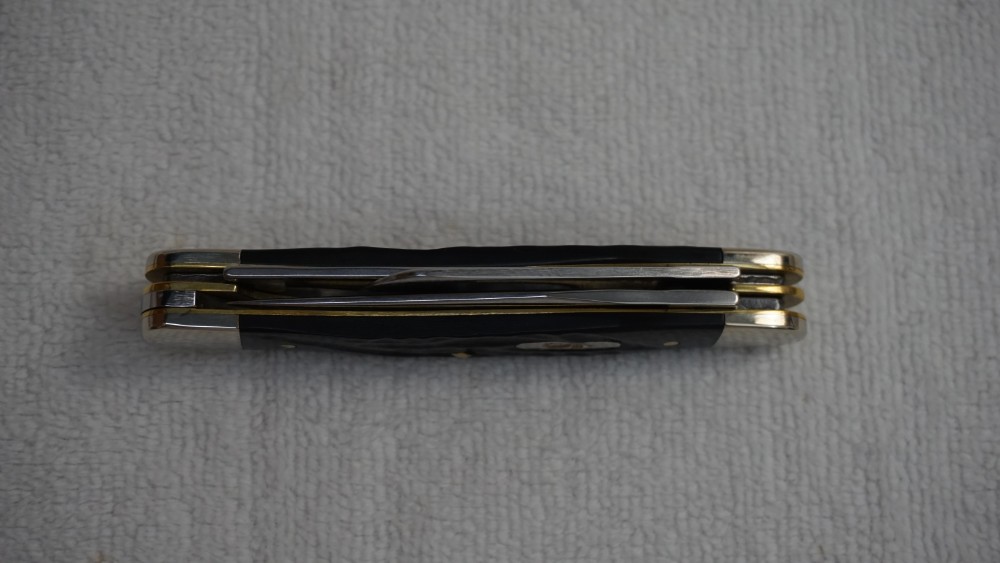 CASE XX MEDIUM STOCKMAN No. 18222 ROUGH BLACK SYNTHETIC
