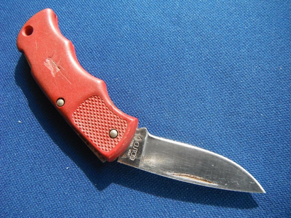 Rare Vintage USA Made Cutco 1886 LOCKBACK FOLDING KNIFE KNIFE, POCKET knife