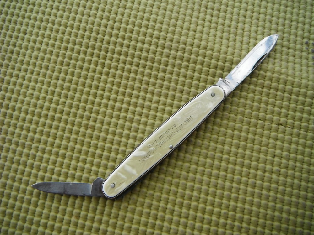 Western States, Boulder Colorado 2 blade pocket knife / Advertising