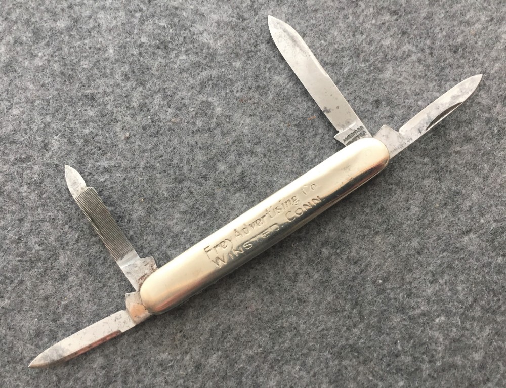 AMERICAN WINSTED 4 Blade - ADVERTISING KNIFE