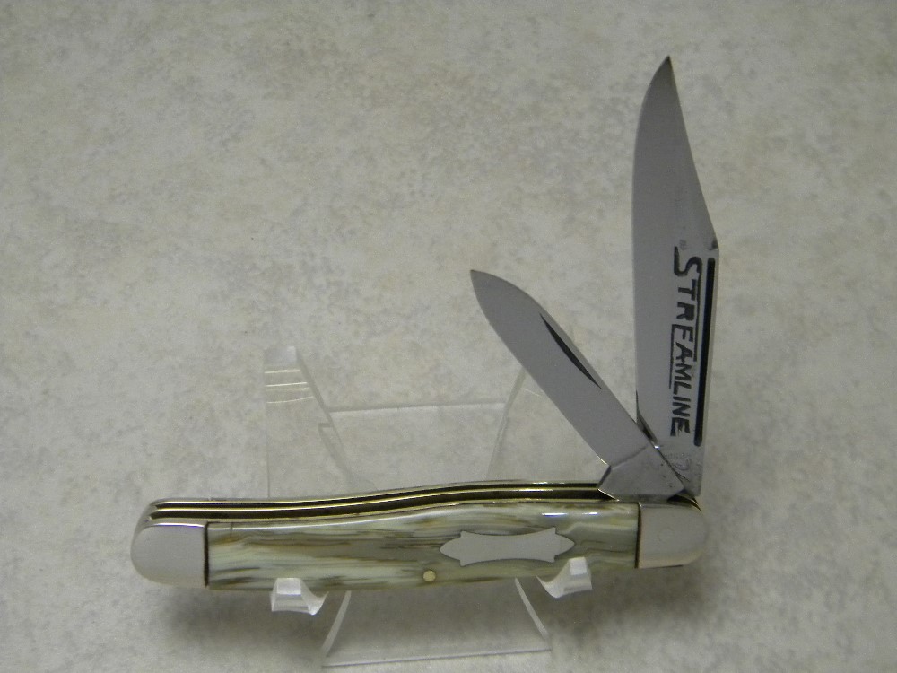 Camillus Cutlery Co. Camillus NY USA Sword Brand Streamline 2 Blade Jack Knife c.19411946