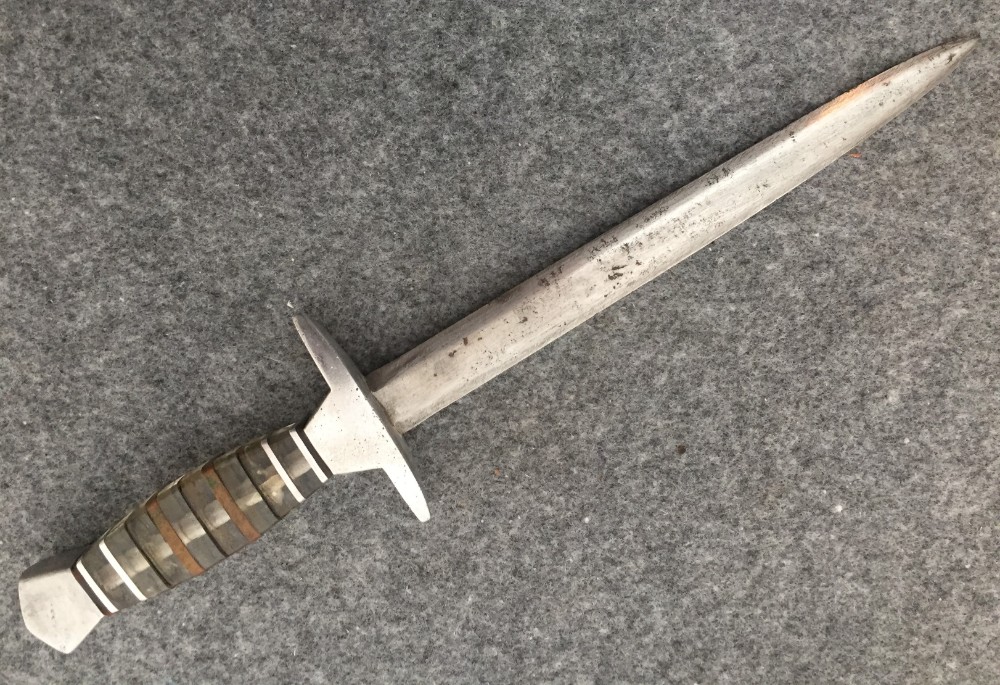 TRENCH ART FIGHTING KNIFE