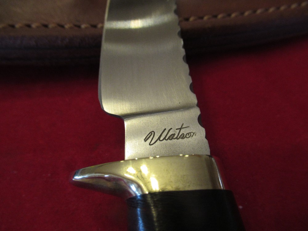 Custom Fixed Blade By Billy Watson, Deatsville , AL.