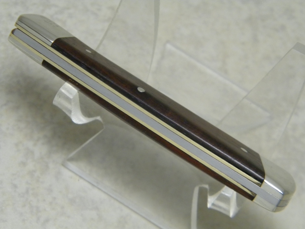 KaBar KALOK Stainless 2227 Japan Wood Bolster Lock Locking Blade