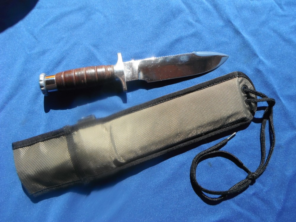 HEAVY DUTY GARCIA BRAZIL HACKMAN CLONE SURVIVAL KNIFE