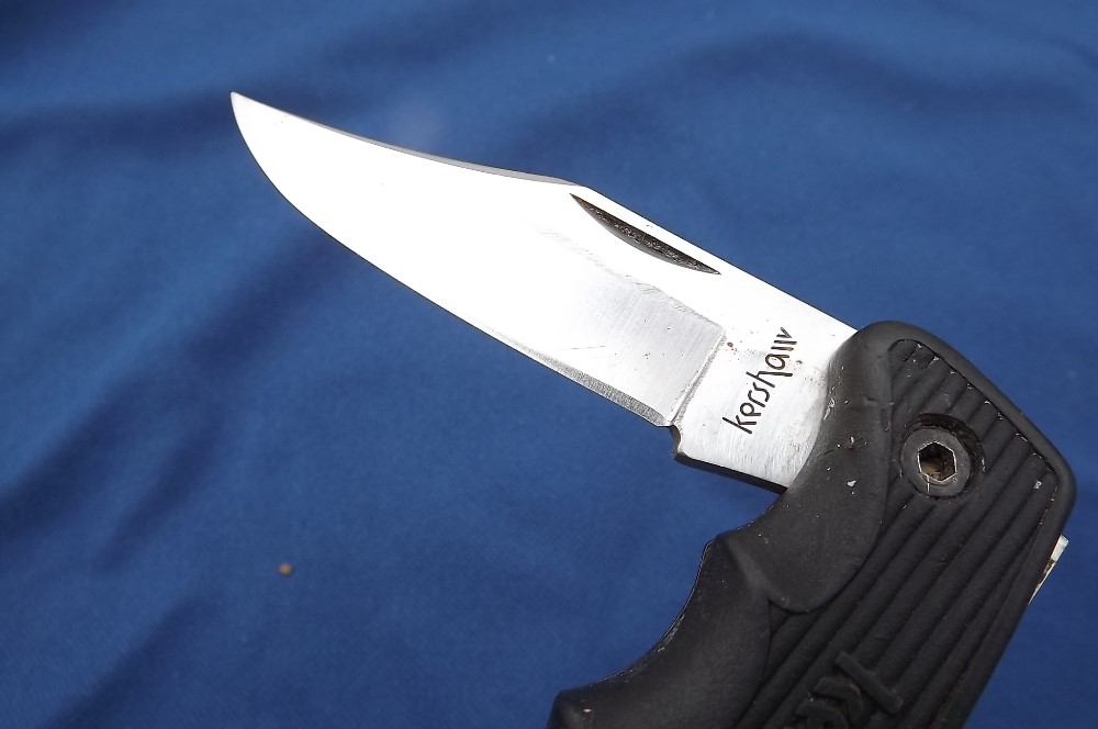 Discontinued Kershaw Black Colt II 1045 Folding lockback pocket knife