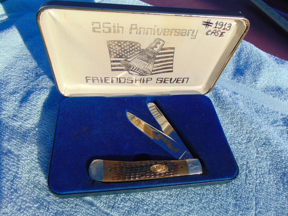 CASE XX Trapper 25th Anniversary Friendship Seven 1962 Limited