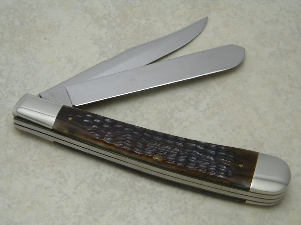 Case XX SS USA 1982 Bone 6251 SP Case Collectors Club Banana Trapper Knife