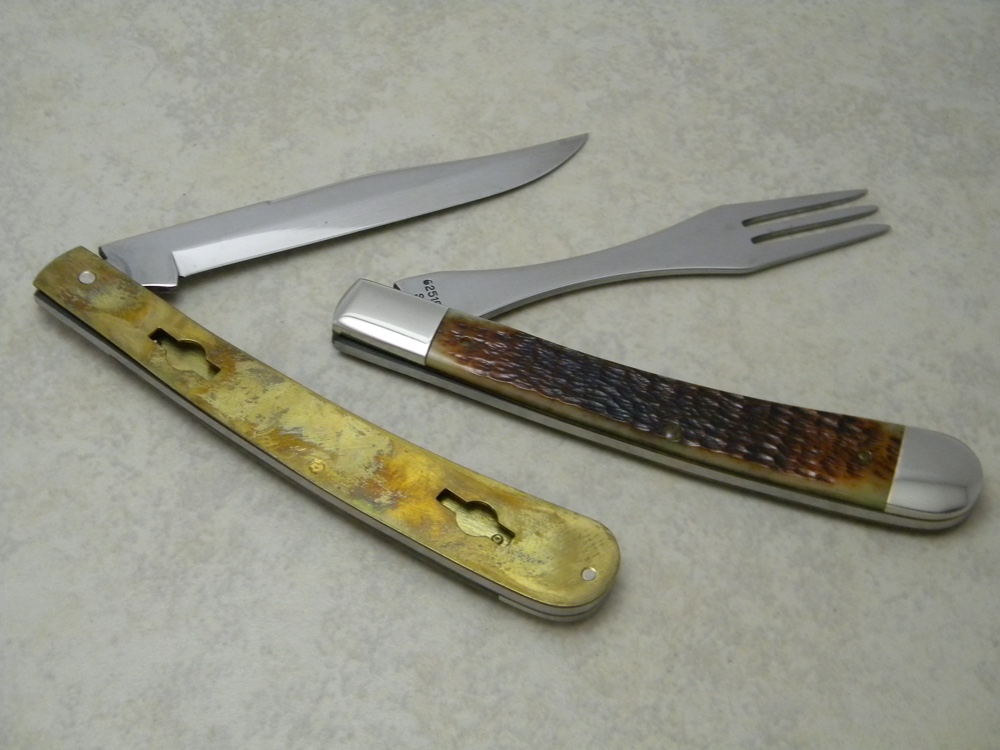 Case XX SS USA 1983 Bone 6251FK Case Collectors Club Take Apart Hobo Knife