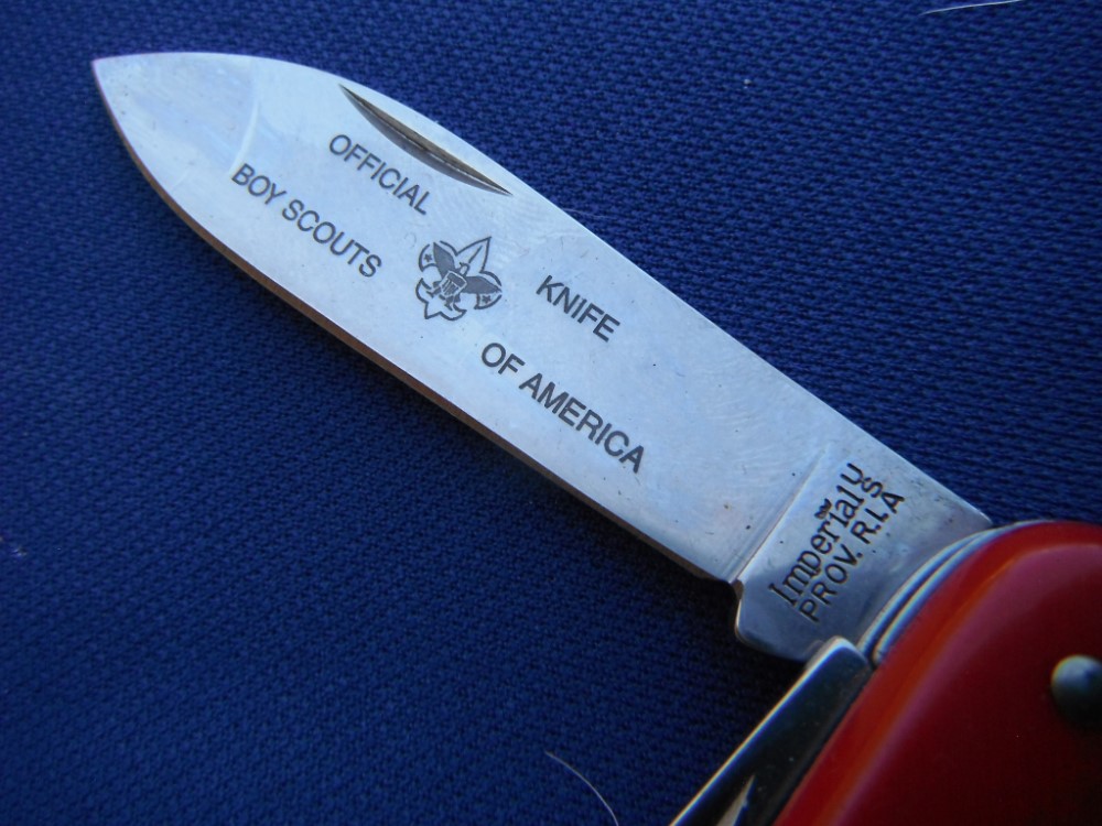 Imperial USA Official Boy Scouts of America BSA Red MultiTool Pocket